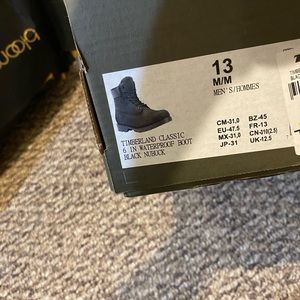 Never worn size 13 mens timbs